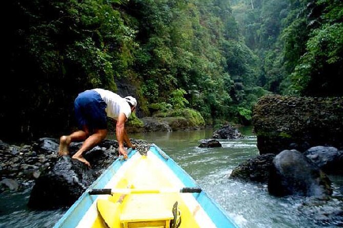 Pagsanjan Falls Adventure from Manila - Getting ready at the river resort