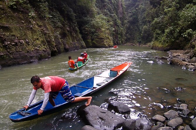 Pagsanjan Falls Adventure from Manila - Shooting the rapids back downstream