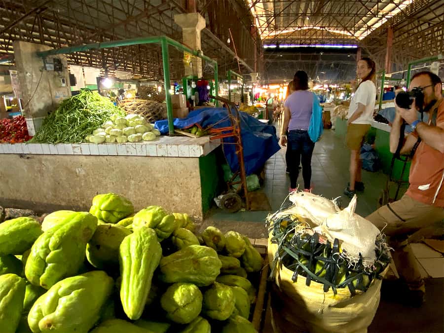Panglao: Dao, Forests, and Tarsier Sanctuary Tour with Lunch - Lunch beside a rice paddy with a Filipino family