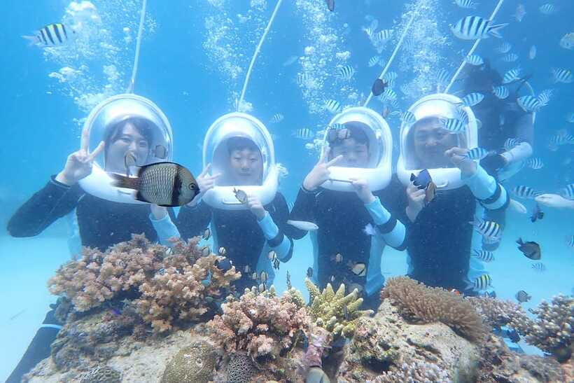 Panglao: Helmet Diving Experience with Photos and Videos - Key points at a glance