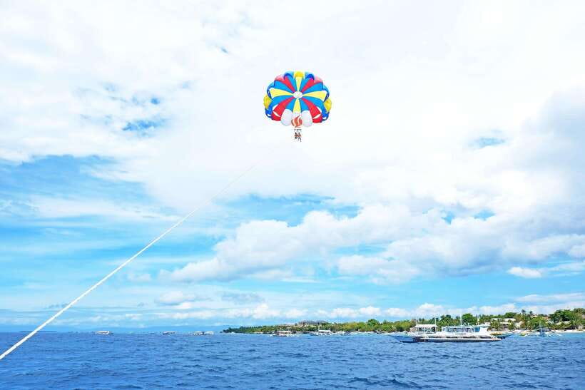 Panglao: Solo or Tandem Parasailing Experience near Alona - Booking, cancellation, and timing