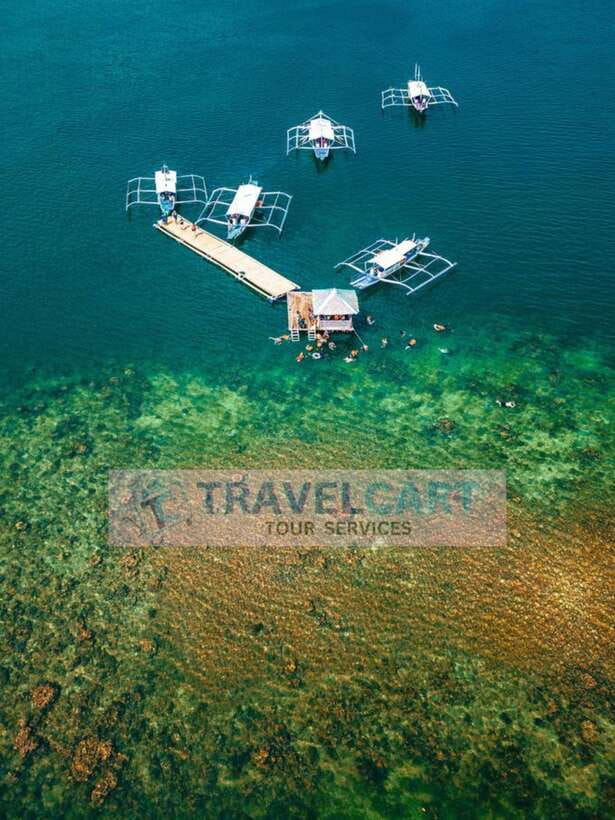 Puerto Princesa Honda Bay Island Hopping - Luli Island and its changing sandbars