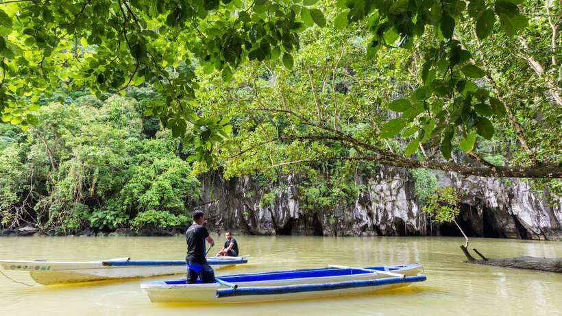 Puerto Princesa Underground River Tour in Palawan - Crossing to Sabang Wharf by Boat