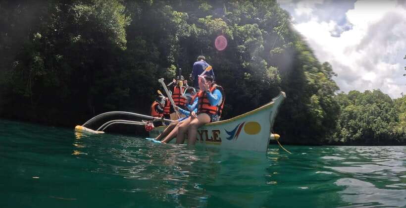 Sohoton Cove: Swim with Jellyfish & Explore Hidden Lagoons - The pickup: tricycle, registration, and the road to Dapa Port