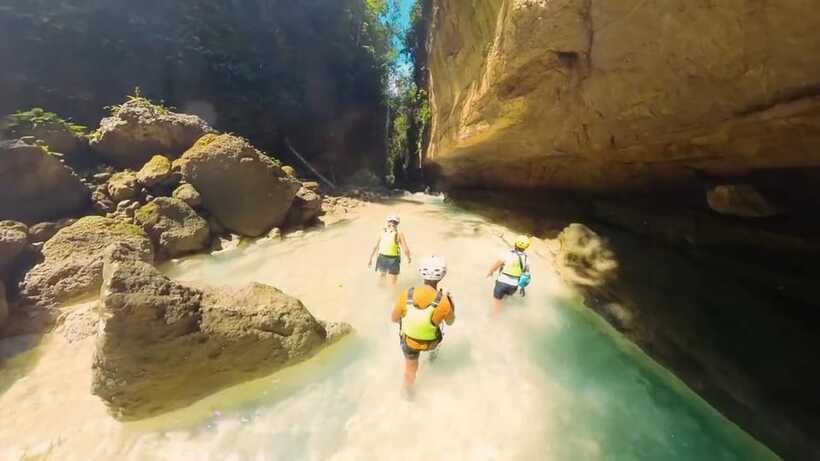 South Cebu Chasing Waterfalls with Silog Breakfast and Lunch - Binalayan Falls, the final test of the day